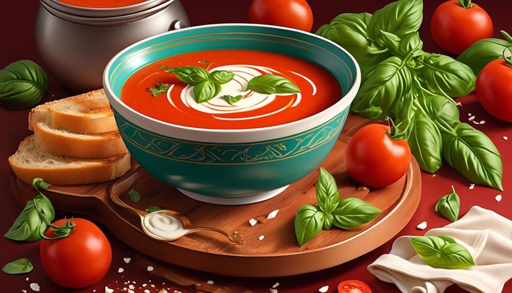 classic soup with fresh flavors