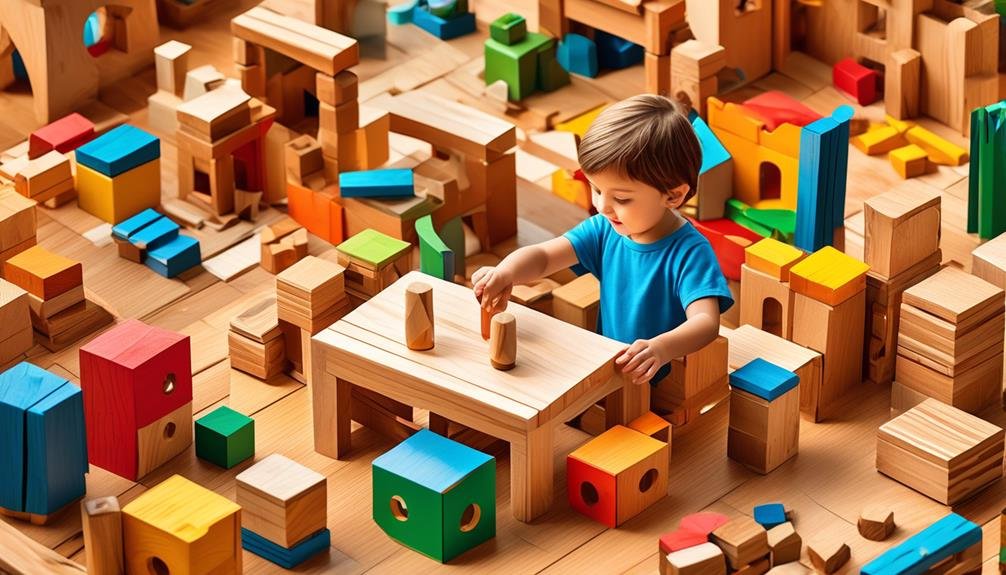 creative diy wooden building set