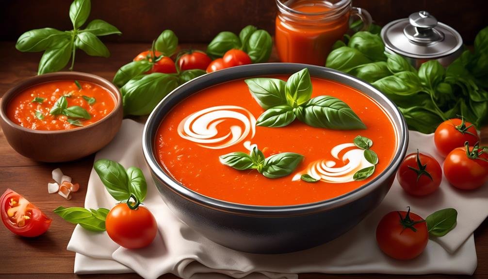 delicious homemade tomato soup