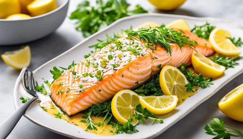 deliciously seasoned lemon herb salmon