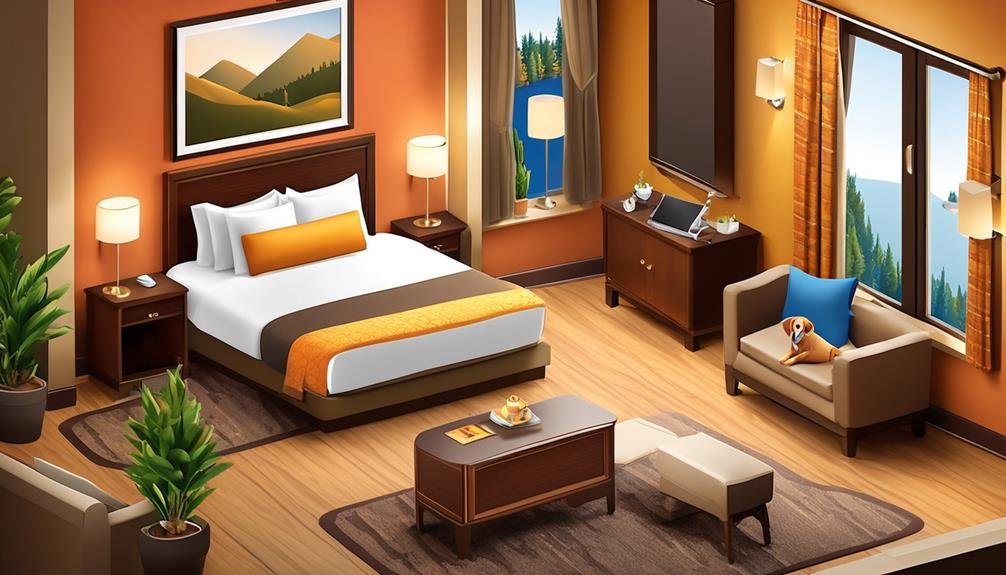 hotel with modern amenities