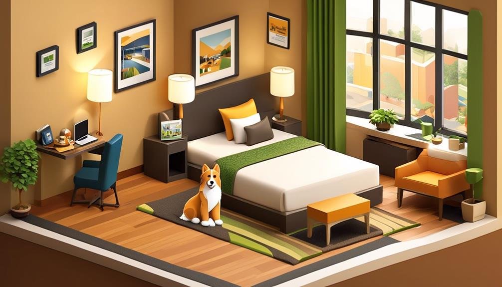 long term accommodation with amenities
