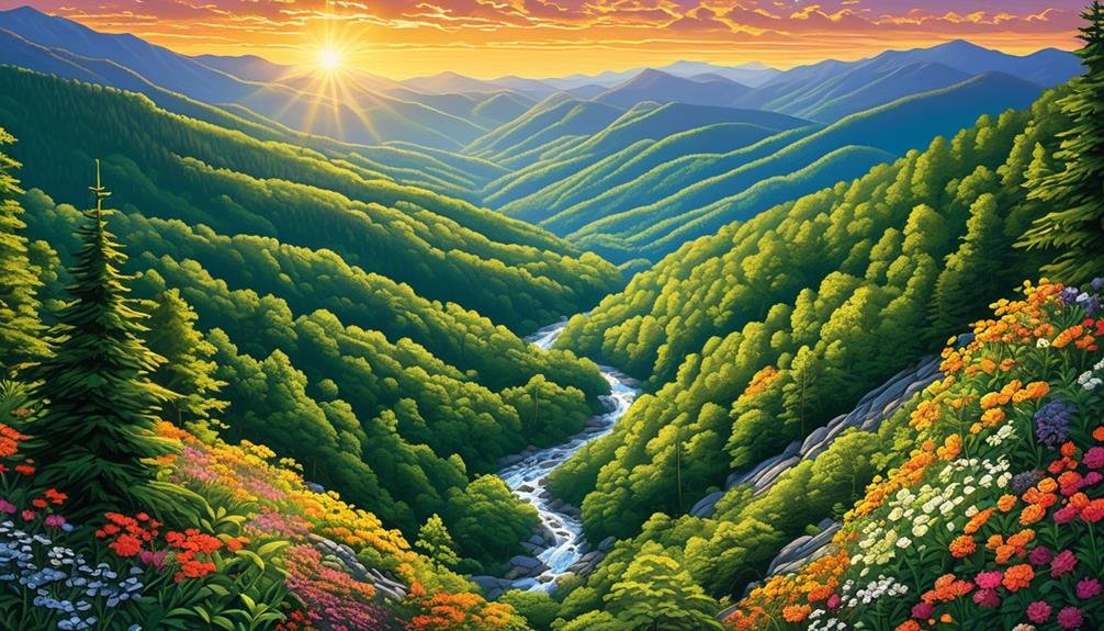 majestic mountains dense forests