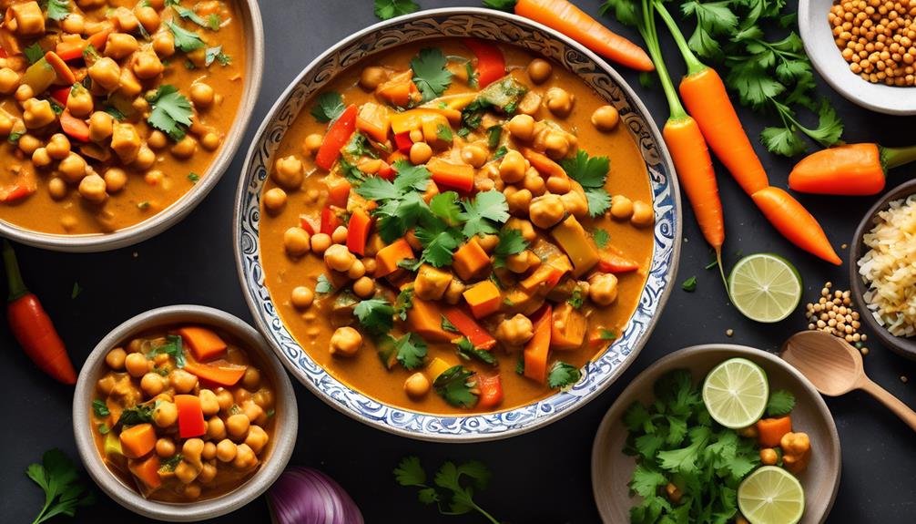 spicy and flavorful vegetable curry