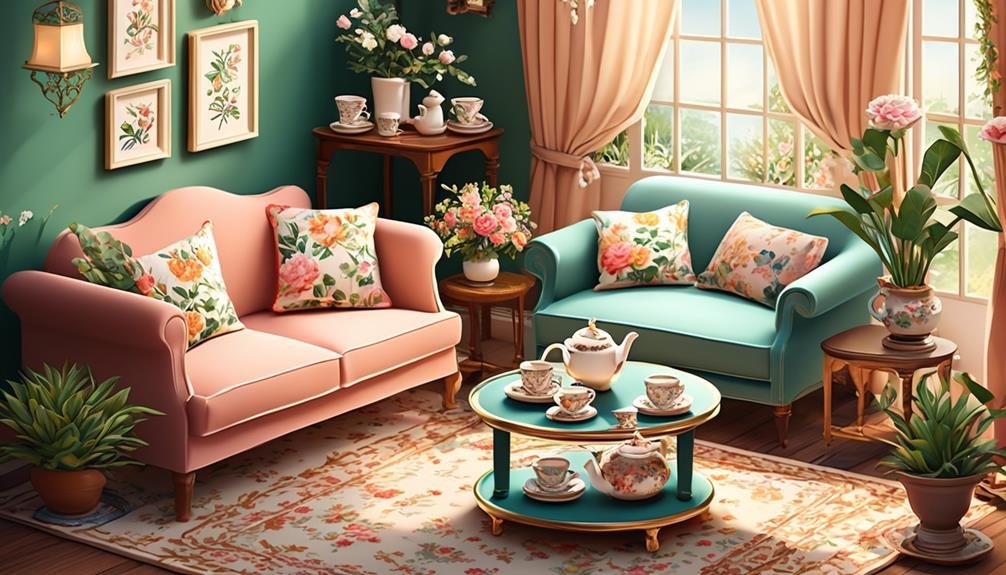 tea inspired interior design