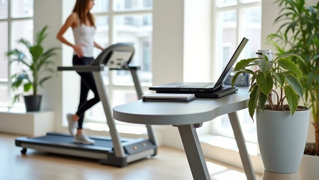 Desk Treadmills vs. Standing Desks: Which Boosts Productivity? 1 active workspace health benefits