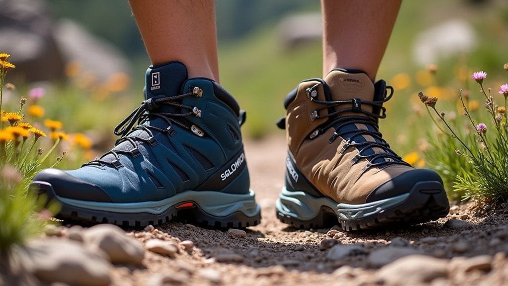 Salomon vs. Merrell: Best Hiking Boots for Ankle Support 3 ankle support comparison boots