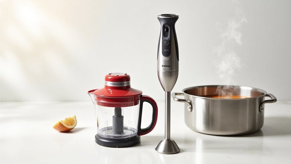 KitchenAid vs. Braun: Best Immersion Blender for Soups 2 blender design and usability