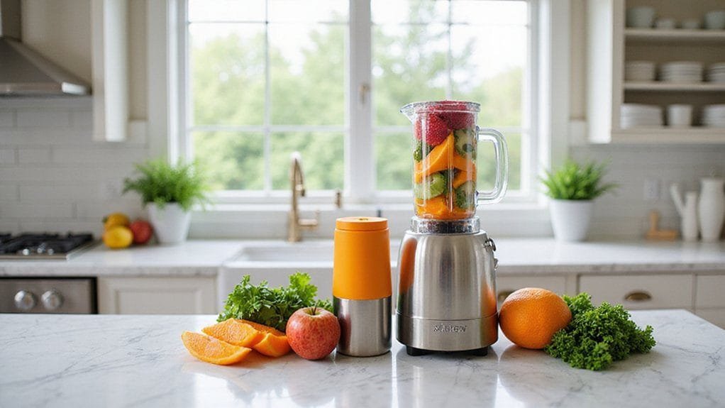 blender size smoothie comparison
