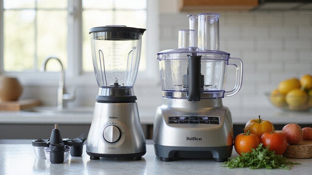blenders and food processors compared