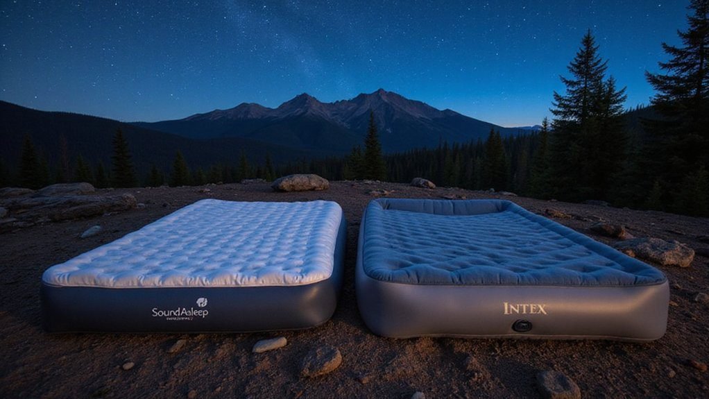 camping air mattress comparison