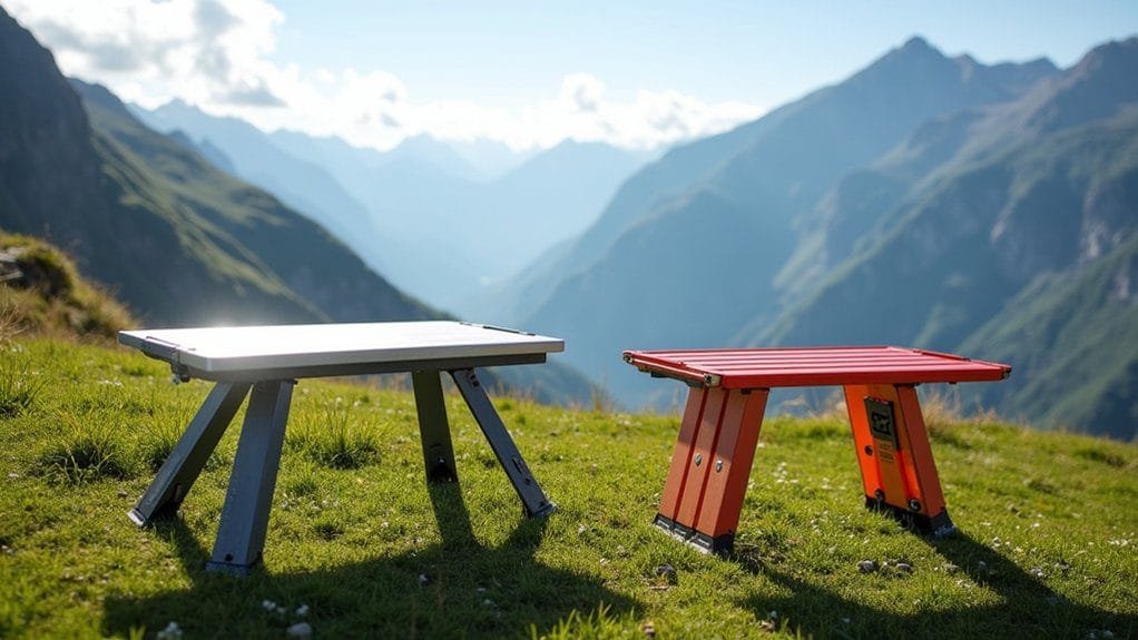 ALPS Mountaineering vs. GCI Outdoor: Best Camping Table 2 camping table comparison highlights