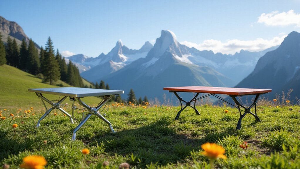camping table comparison review