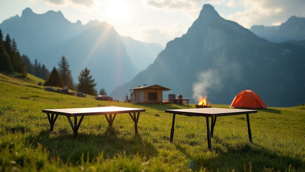 ALPS Mountaineering vs. GCI Outdoor: Best Camping Table 3 camping table selection guide