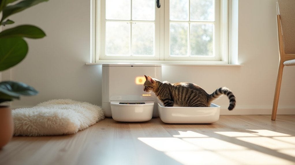 cat adaptation to litter