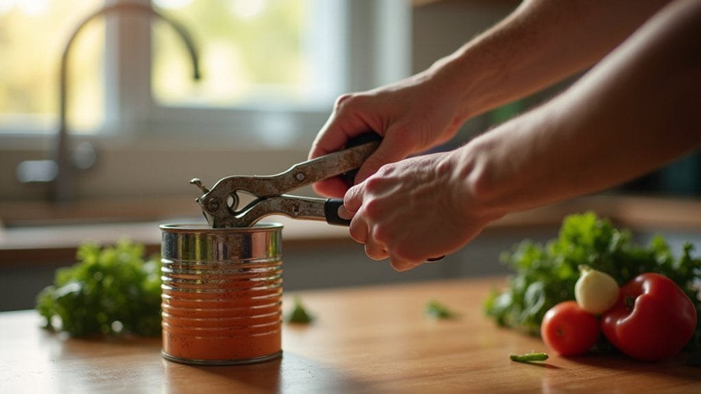 challenges of manual can openers
