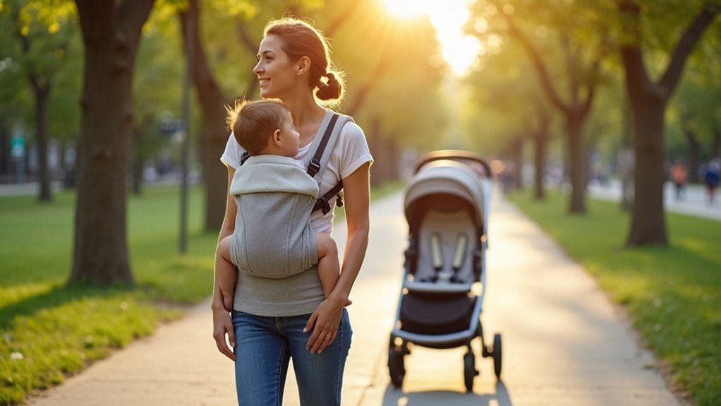 Baby Carriers vs. Strollers: Which Is Better for Travel? 1 choosing baby gear wisely