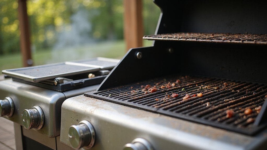 cleaning ease comparison grills