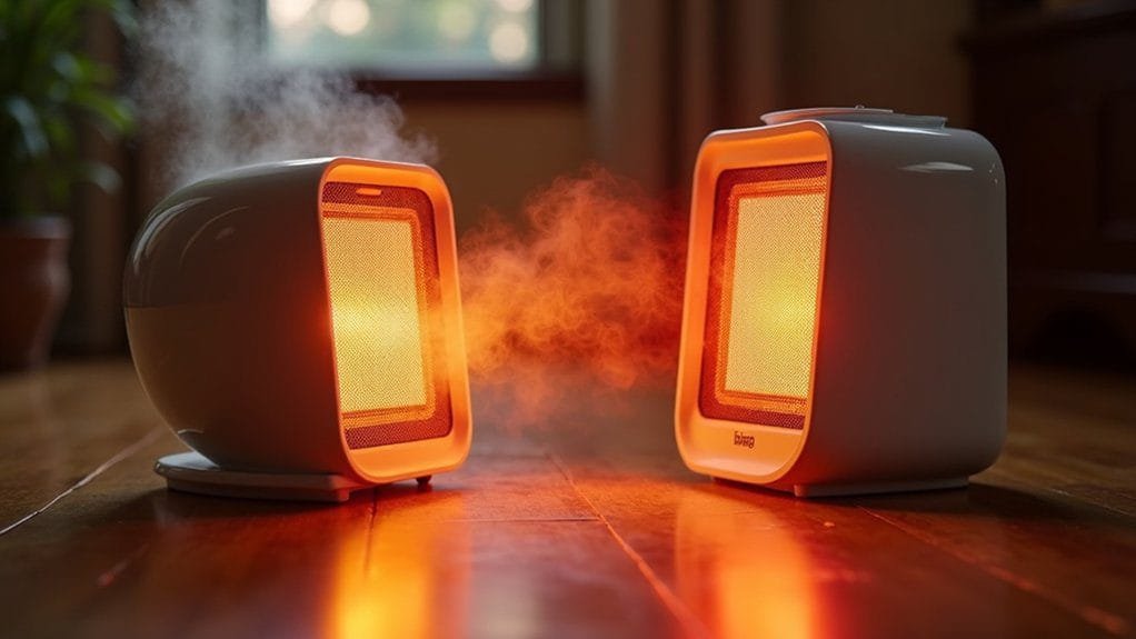 Ceramic vs. Infrared Heaters: Which Warms Faster? 1 compact efficient ceramic warmth