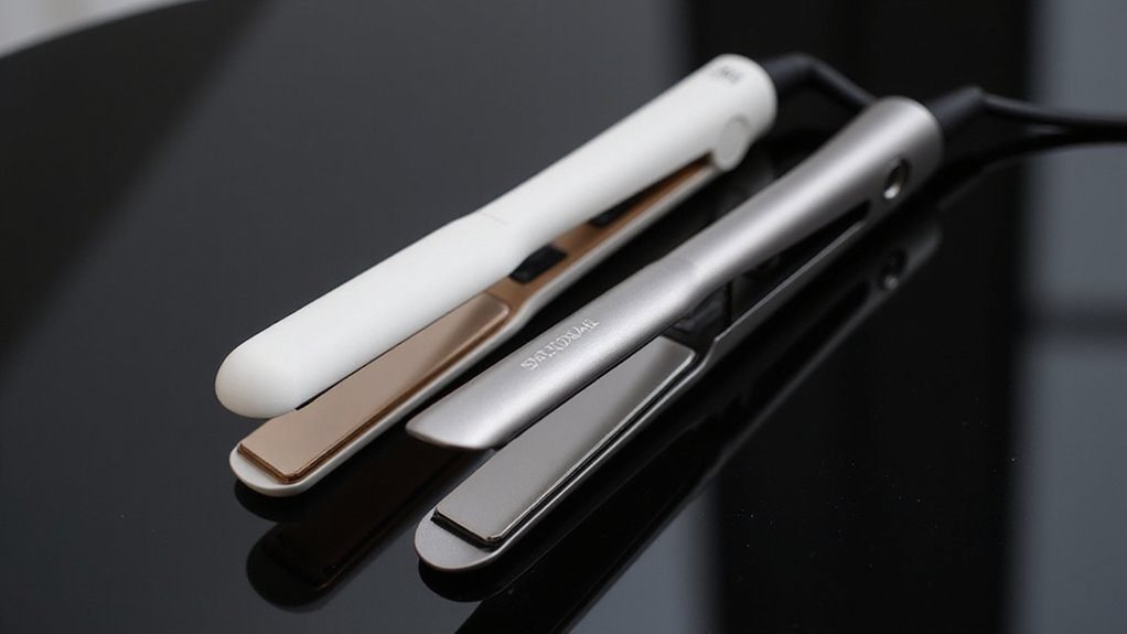 comparing hair straightener materials