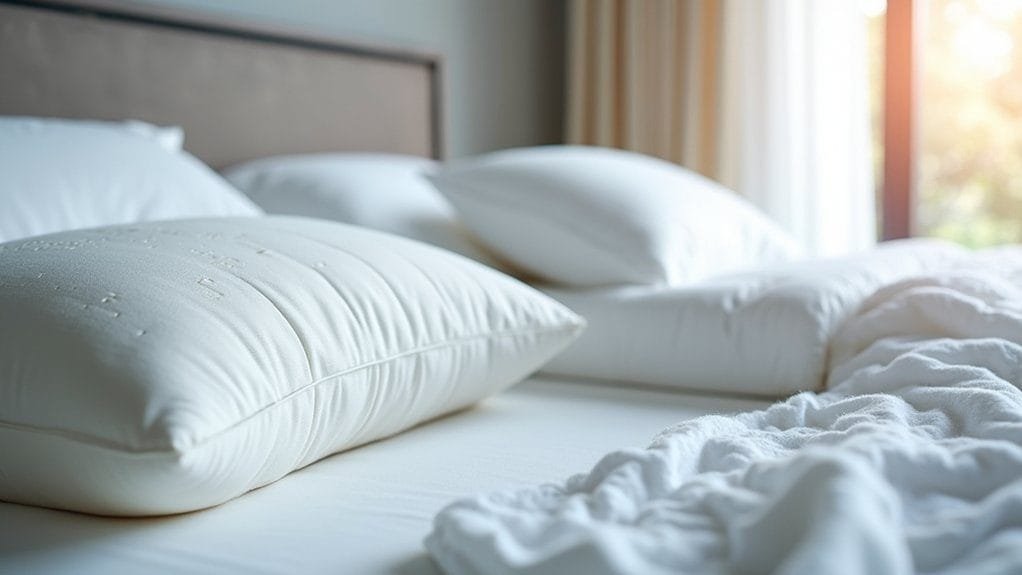 cooling memory foam pillows