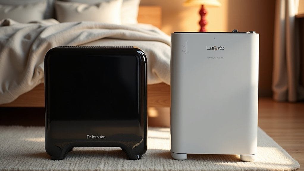 Dr. Infrared vs. Lasko: Best Space Heater for Bedrooms 3 design meets functional usability