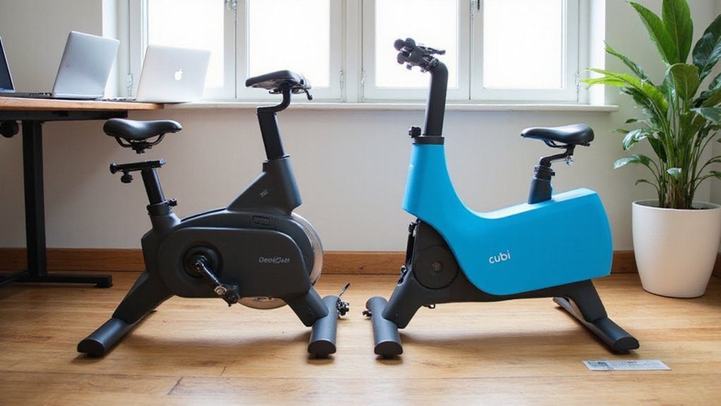 desk exercise bike comparison