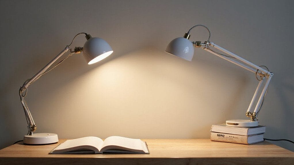 desk lamp eye strain