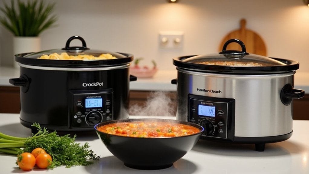 Crock-Pot vs. Hamilton Beach: Best Slow Cooker for Soups 3 diverse slow cooker functionalities