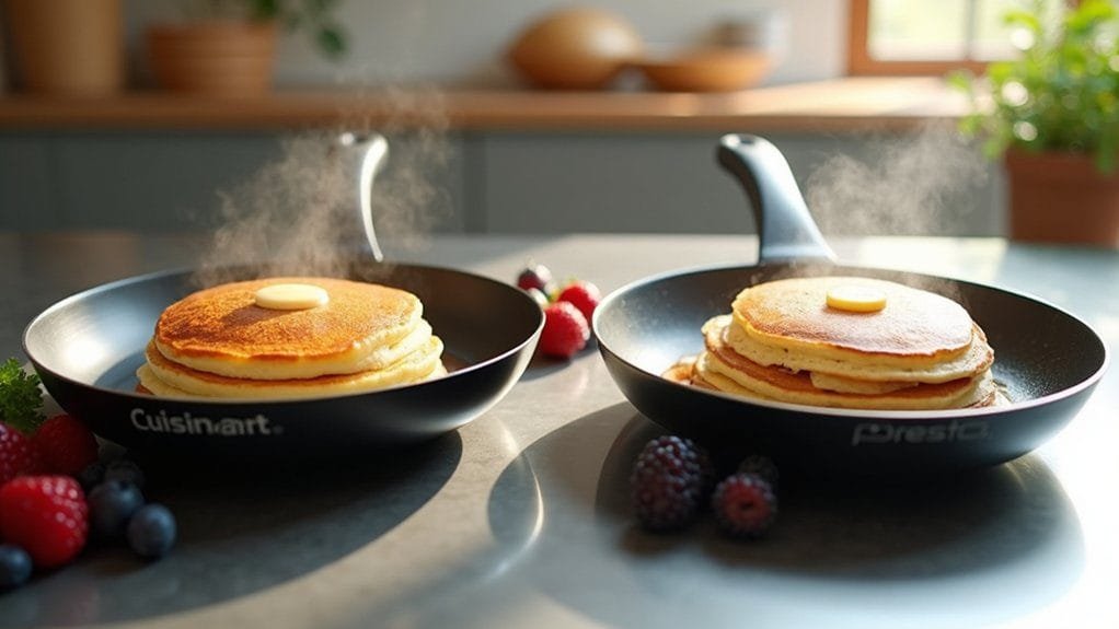 efficient consistent pancake cooking