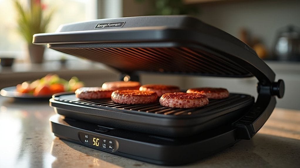 Weber vs. George Foreman: Best Electric Grill for Burgers 2 efficient health conscious grilling solutions