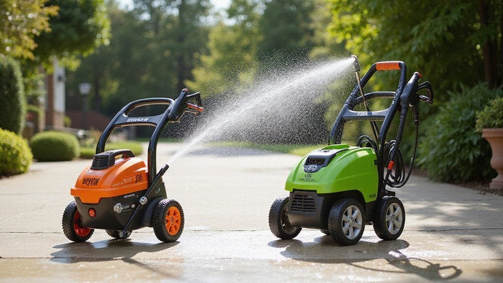 electric pressure washer comparison