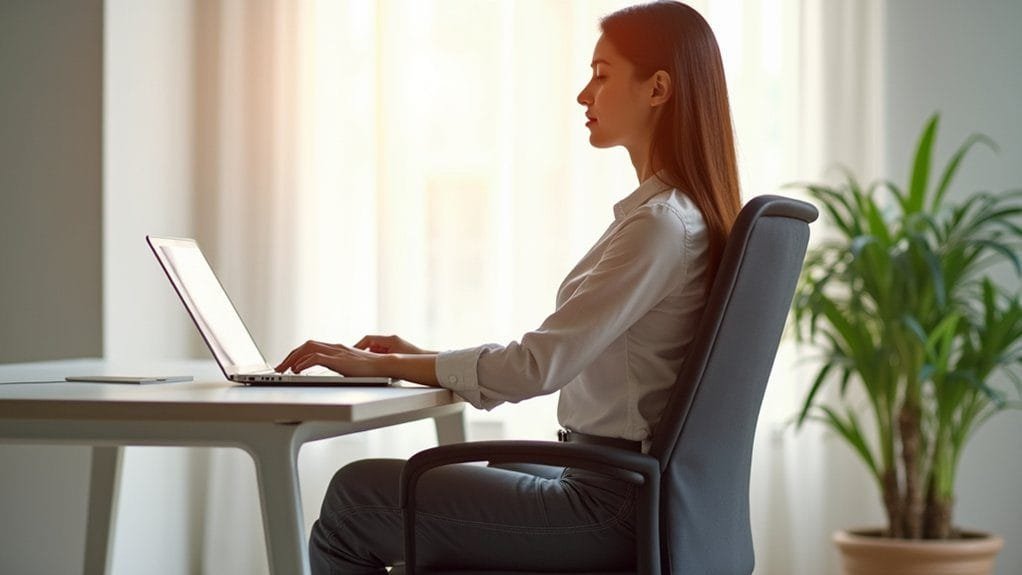 ergonomic chairs enhance spine alignment