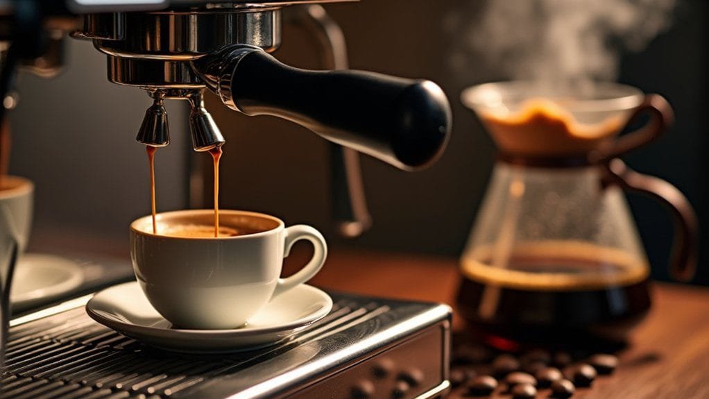 Espresso Machines vs. Coffee Makers: Which Brews Stronger? 2 espresso versus drip coffee