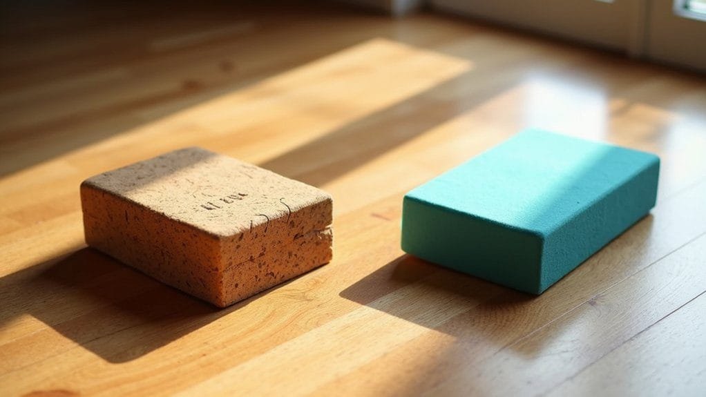 Cork vs. Foam Yoga Blocks: Which Is More Durable? 1 essential yoga block materials