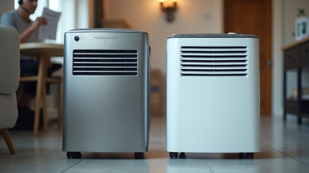 Frigidaire vs. Homelabs: Best Dehumidifier for Basements 3 frigidaire offers superior warranty