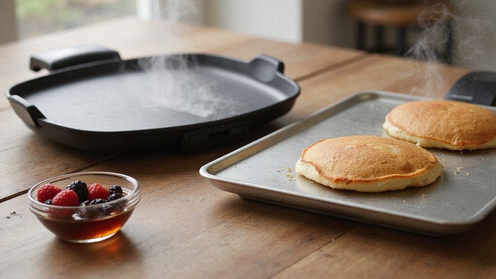 griddle comparison for pancakes