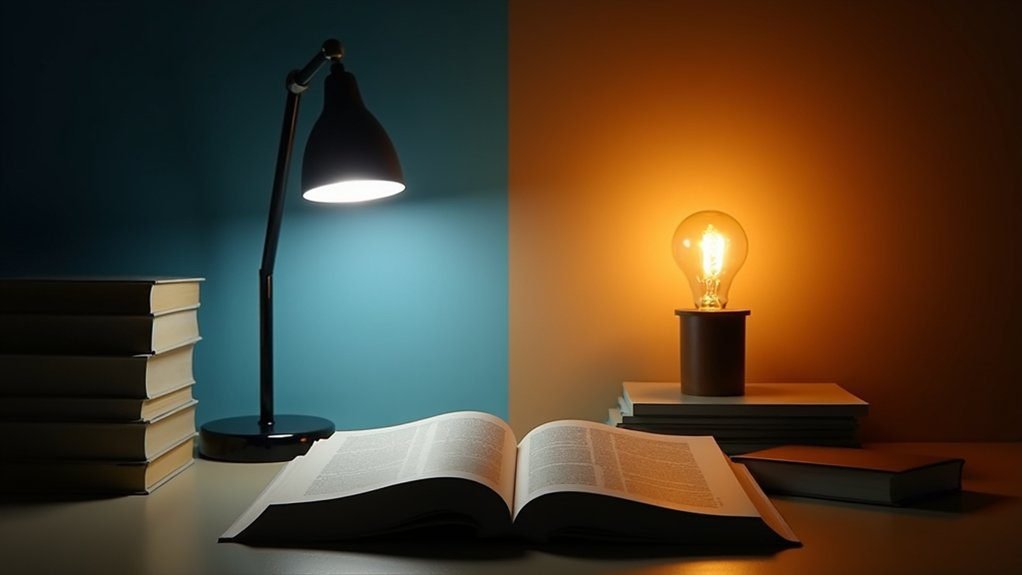 LED vs. Incandescent Desk Lamps: Which Is Better for Eyes? 2 incandescent bulbs comfort vs efficiency