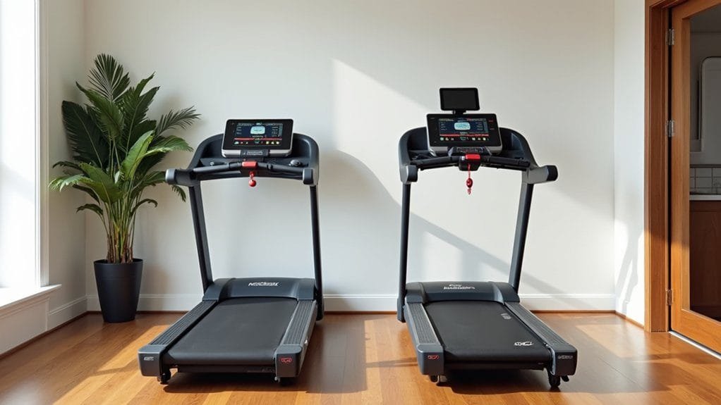 interactive treadmill technology features