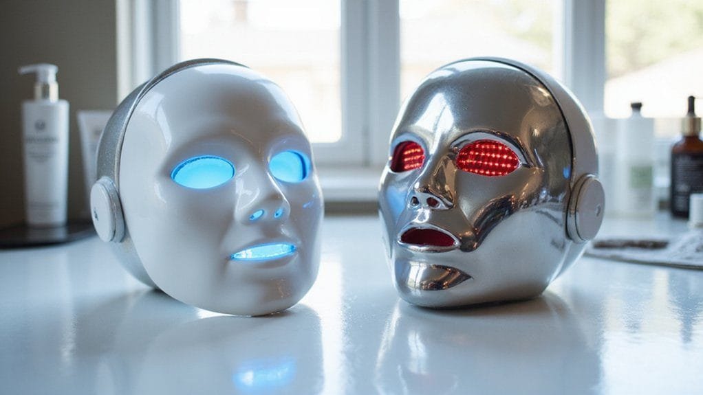 led masks for acne comparison