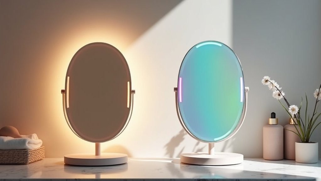Simplehuman vs. HiMirror: Best Smart Mirror for Skincare 2 lighting precision meets diagnostics