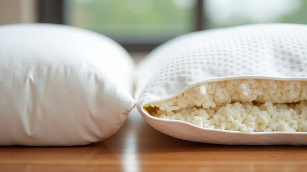 memory foam pillow comparison