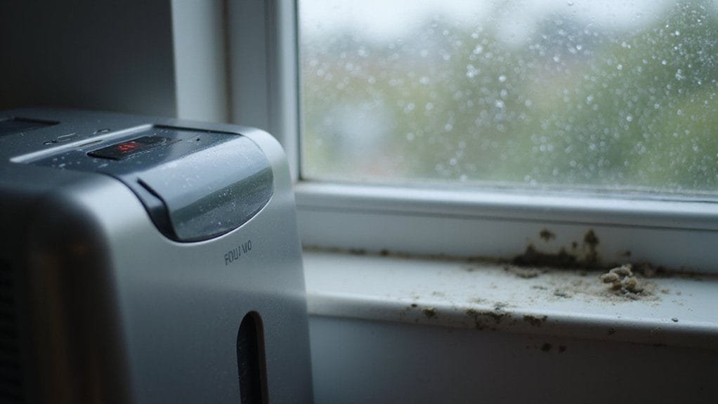 mold prevention through dehumidifiers
