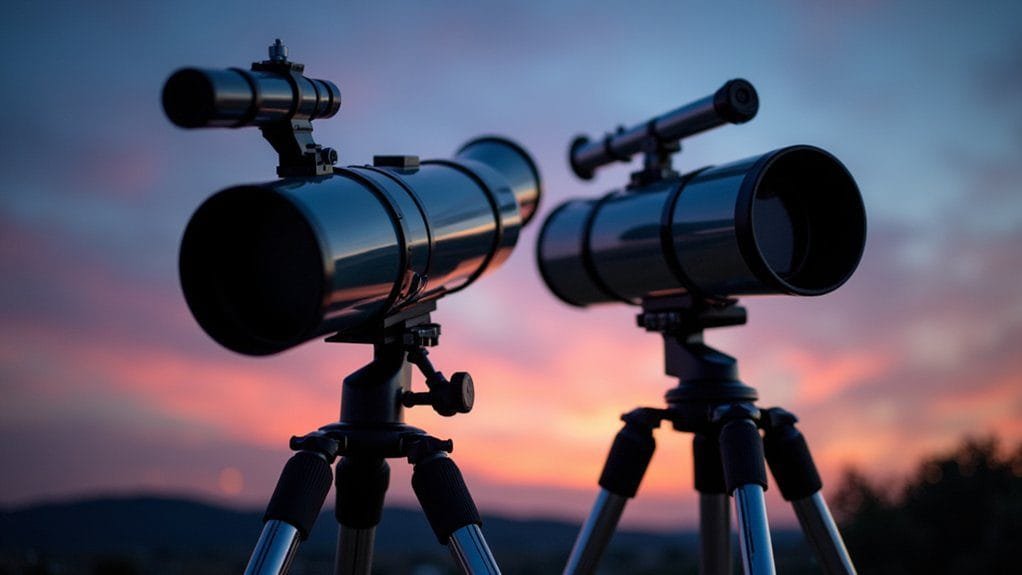 mount type influences stargazing
