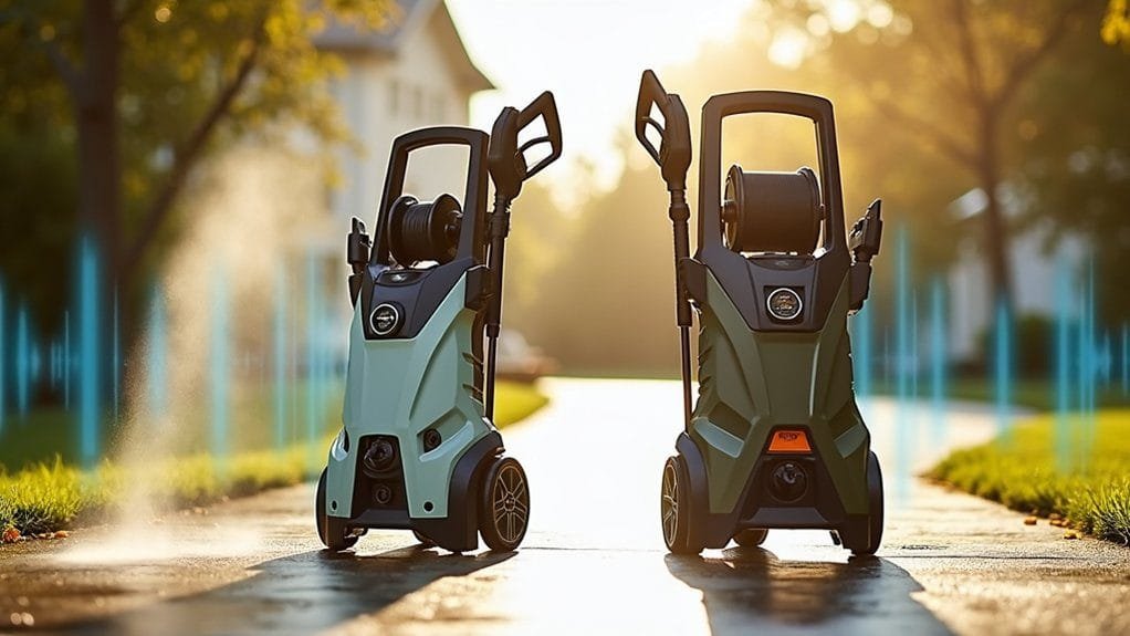 Electric vs. Gas Pressure Washers: Which Is Quieter? 3 noise levels of pressure washers