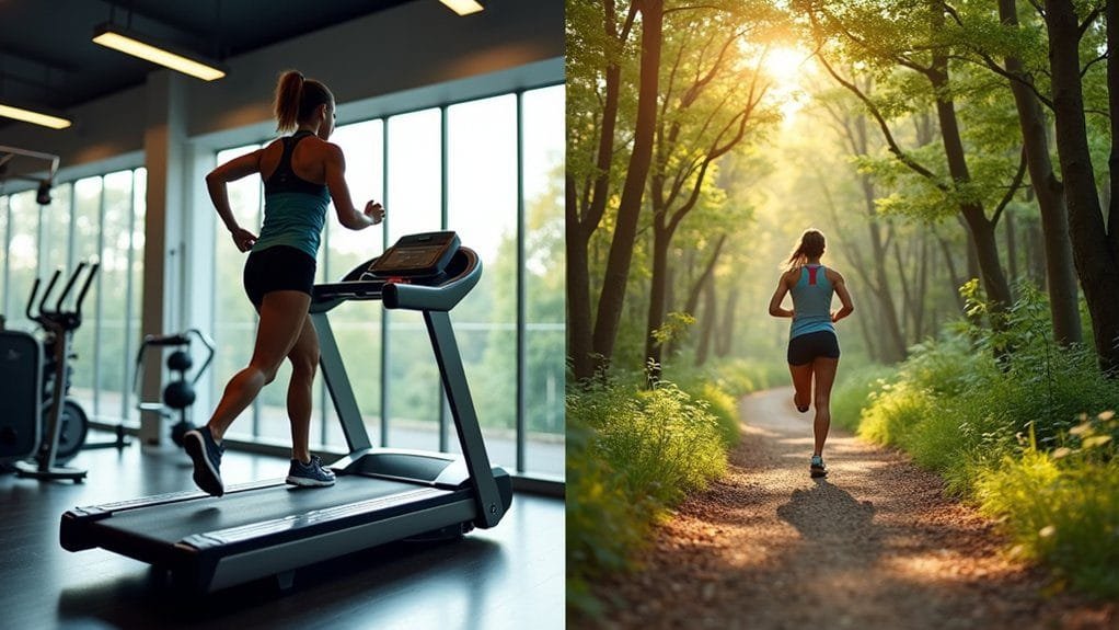 outdoor running boosts calorie burn