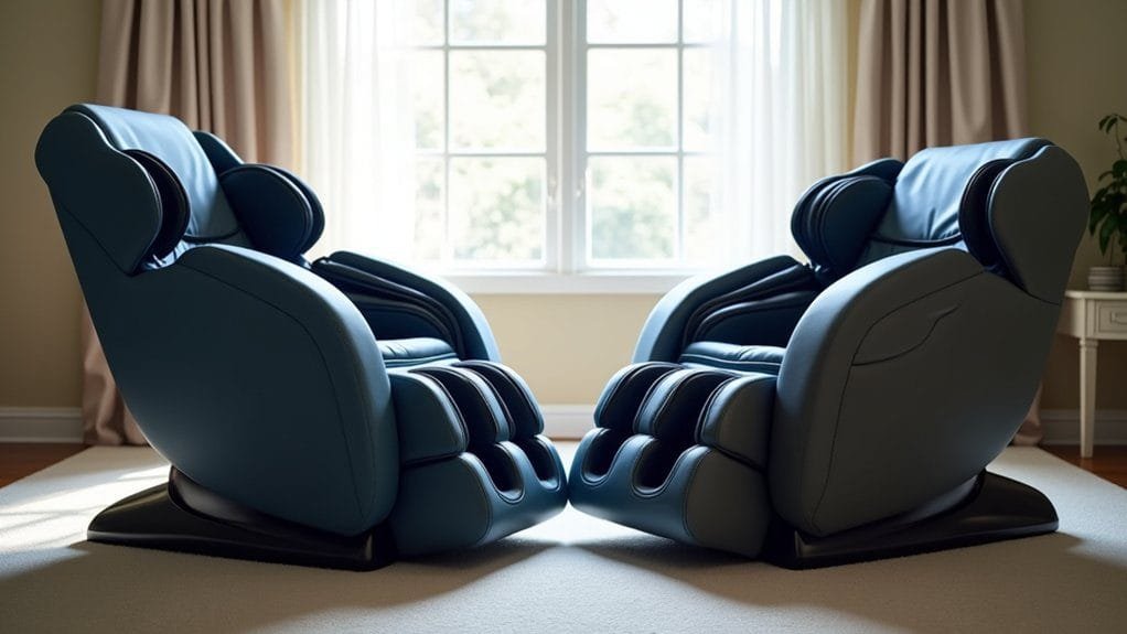 personalized massage chair selection