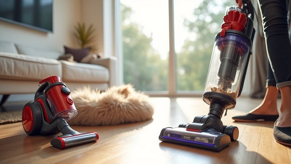 pet hair vacuum selection