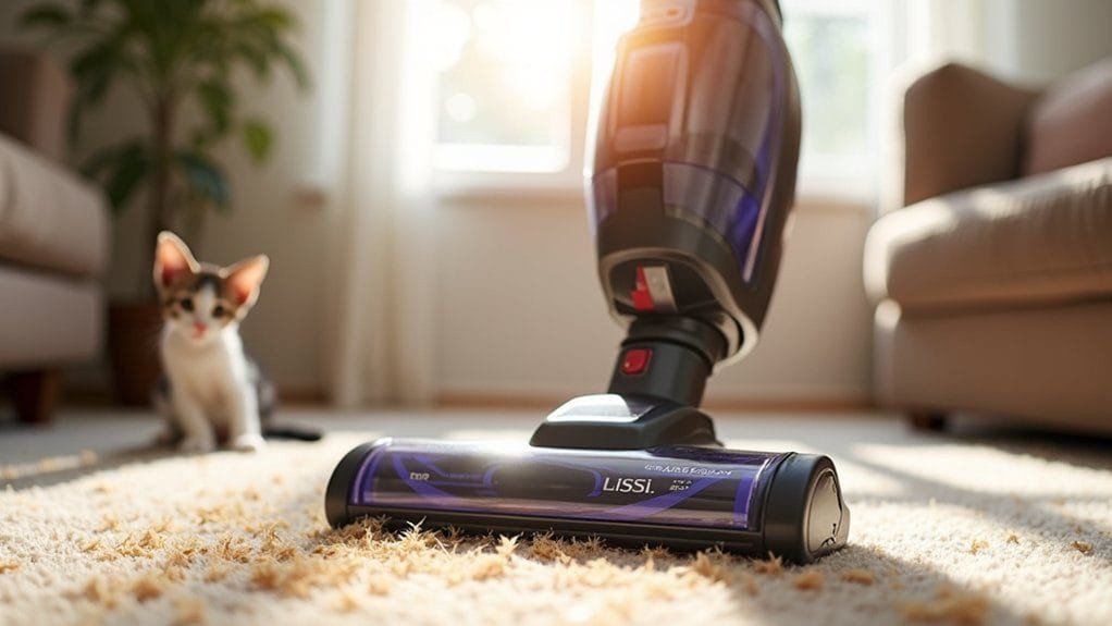 powerful suction for pet hair