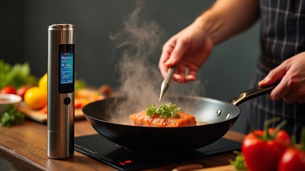 precise cooking temperature control